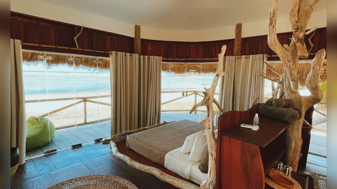 Ilha do Guajiru: Die Deluxe Zimmer bieten einen tollen Ausblick