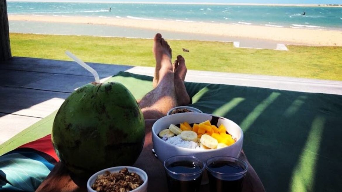 Ilha do Guajirú: Eine Pause an der Station darf auch mal sein