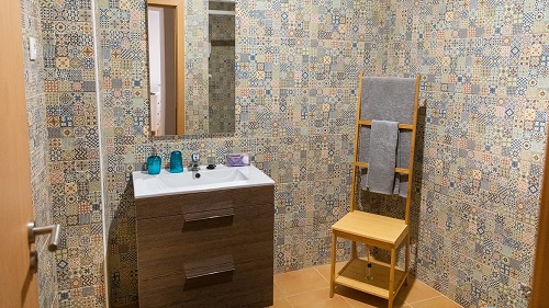 Algarve: Badezimmer der Doppelzimmer