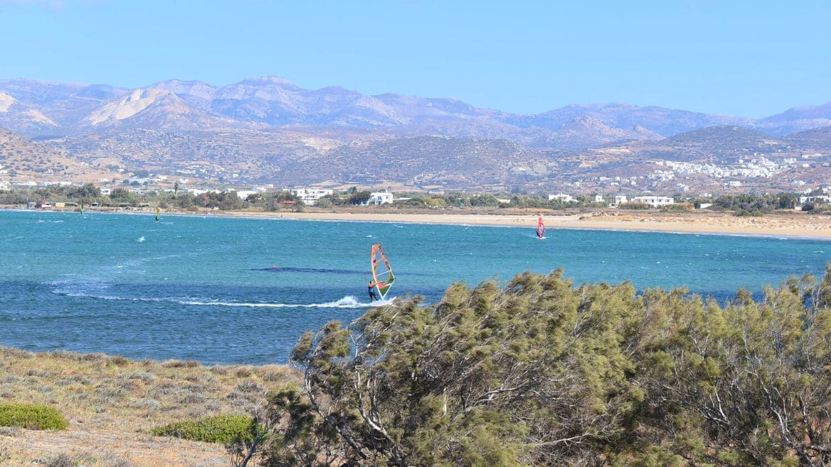 Naxos: Blick auf die Lagune