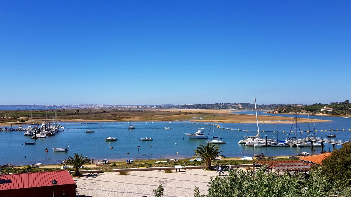 Algarve: Blick zur Lagune