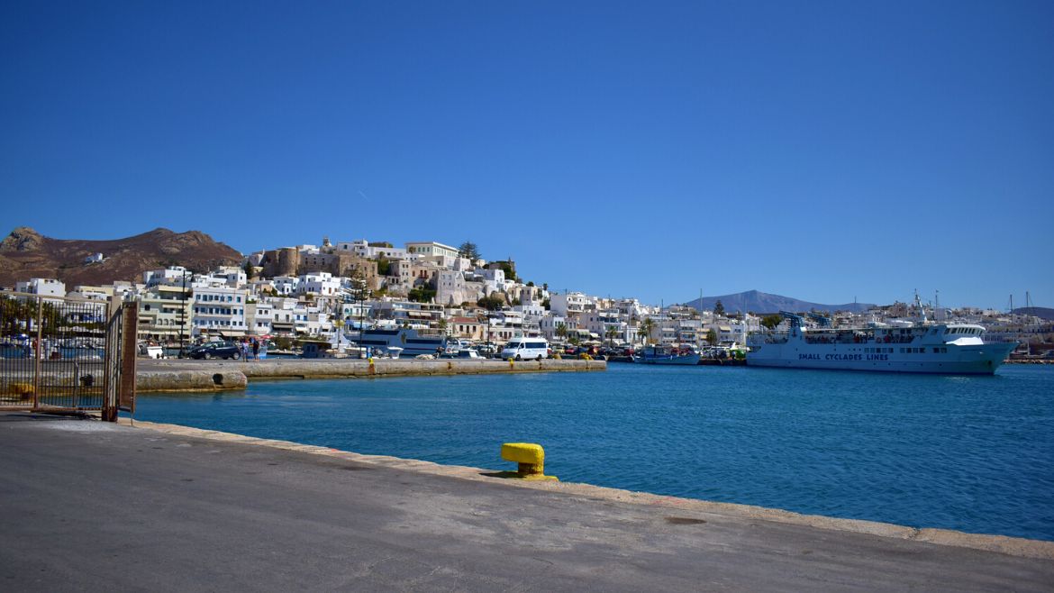 Naxos: Der Hafen von Naxos