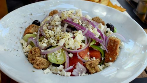 Naxos: Griechischer Salat