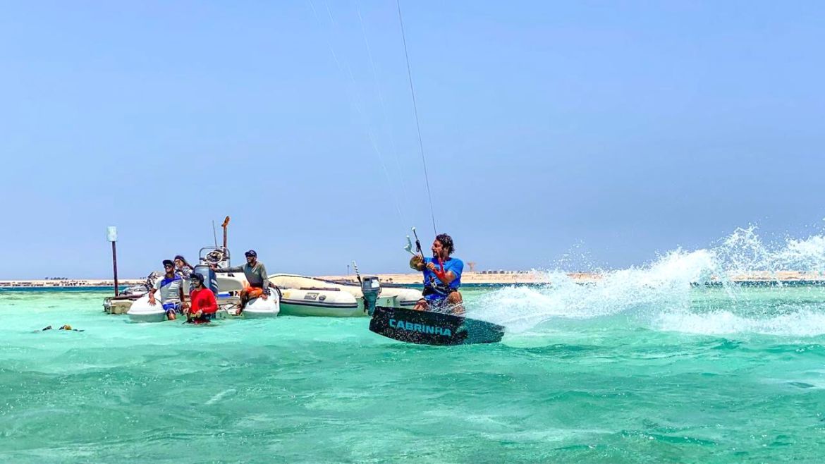 Soma Bay: Kitesurfen in der Soma Bay