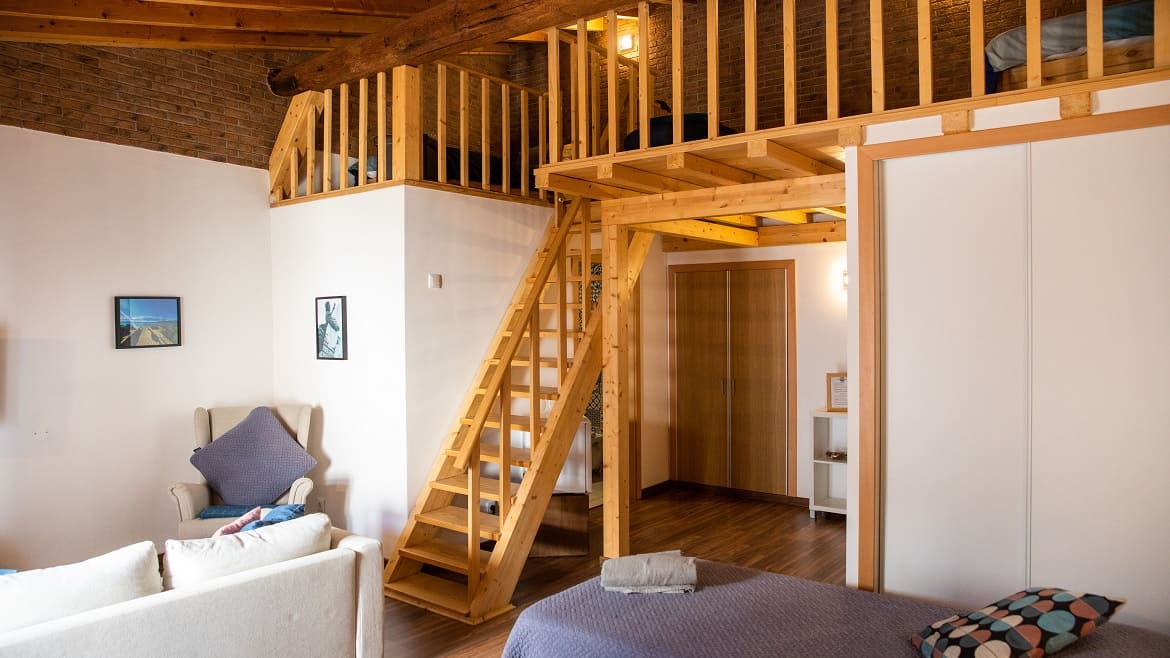 Algarve: Übersicht des Familienzimmer Algarve: Übersicht des Familienzimmer