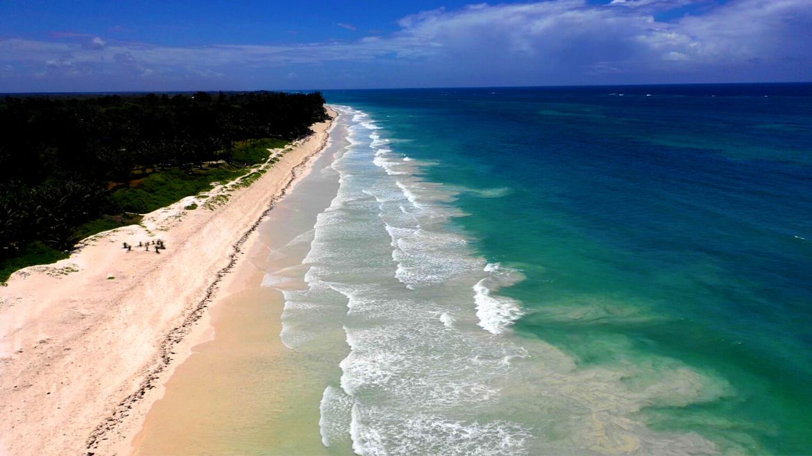 Kilifi: Blick auf den Bofa Beach