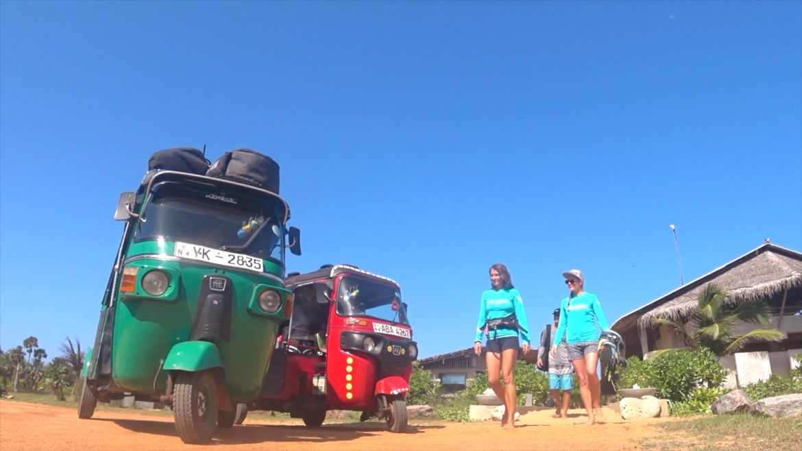 Kappalady: Mit dem TukTuk in Kappalady unterwegs Kappalady: Mit dem TukTuk in Kappalady unterwegs