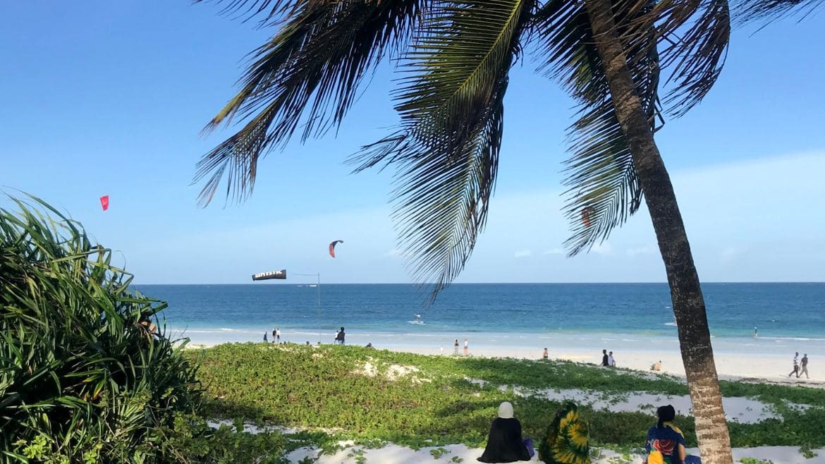 Kilifi: Toller Blick von der Station aus