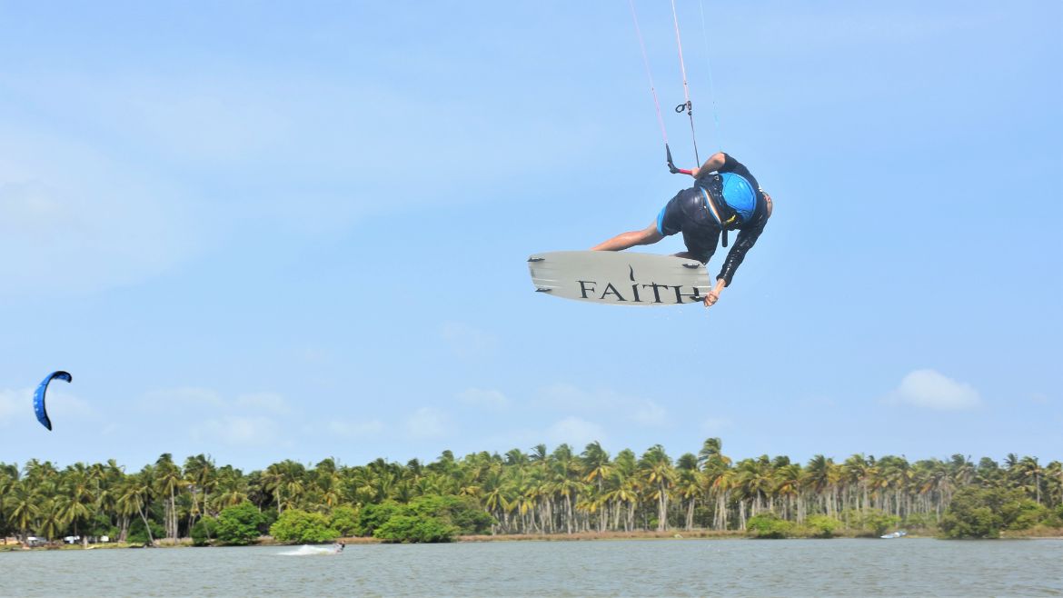 Kappalady: Kitesurfen in Kappalady Kappalady: Kitesurfen in Kappalady