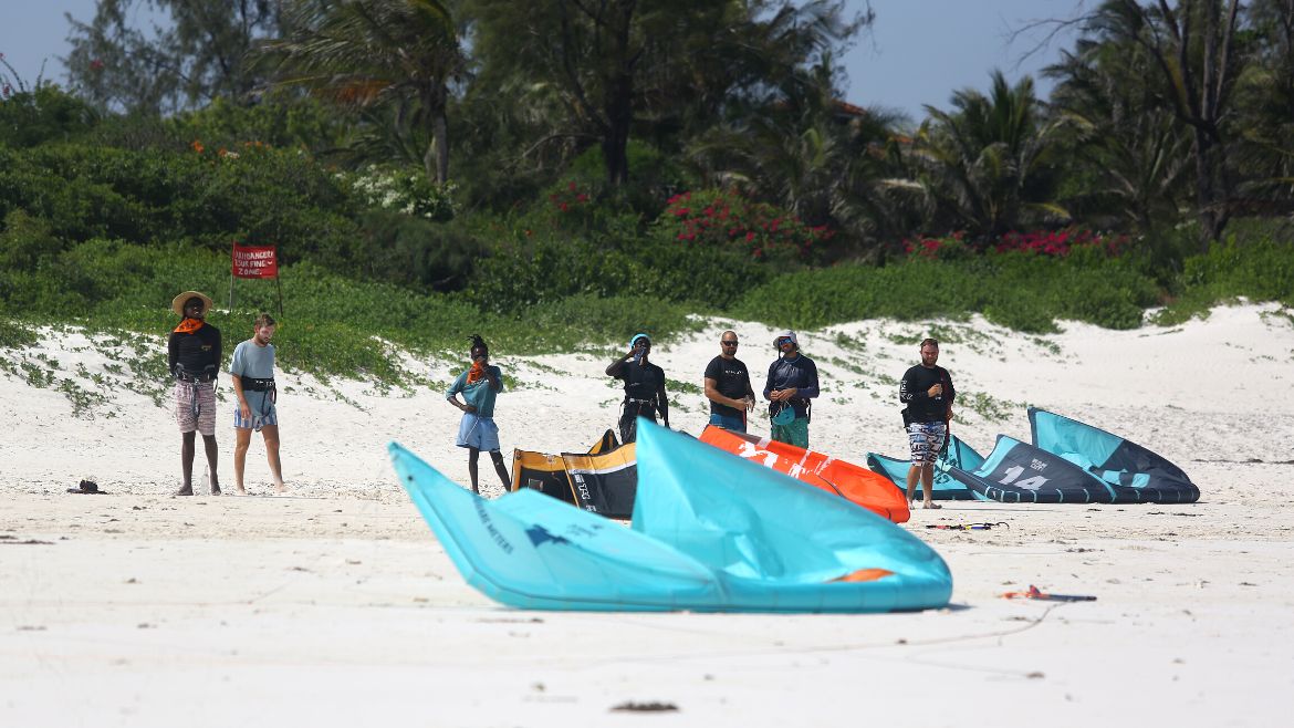 Kilifi: Warten auf den Wind