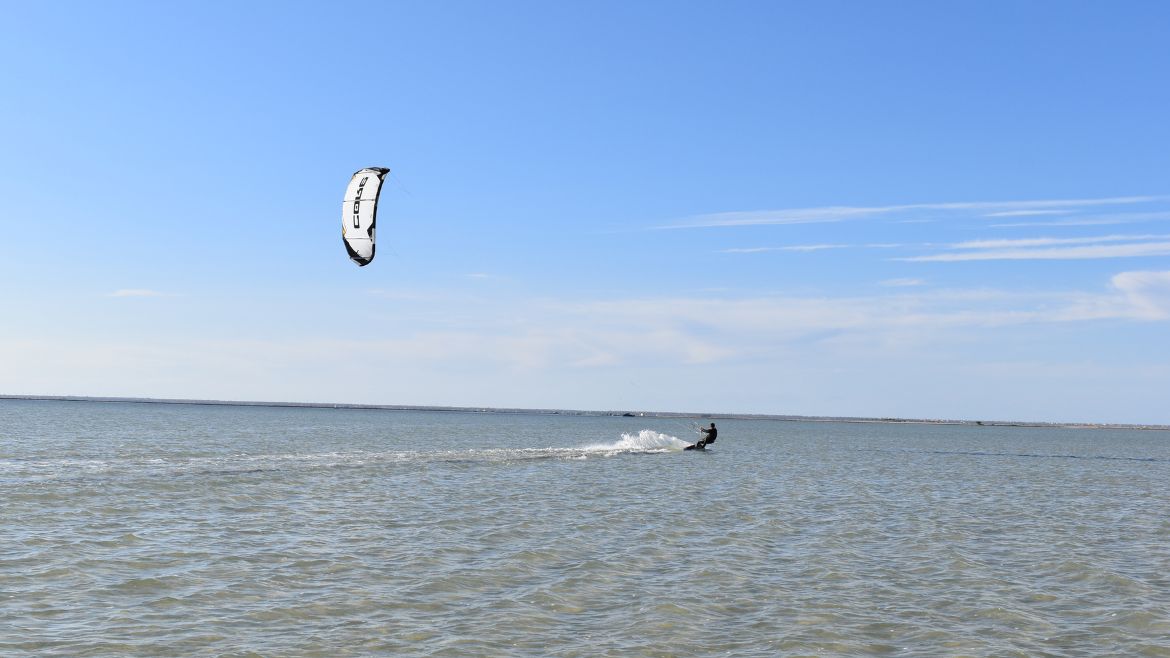 Zarzis: Ideales Kitesurfrevier